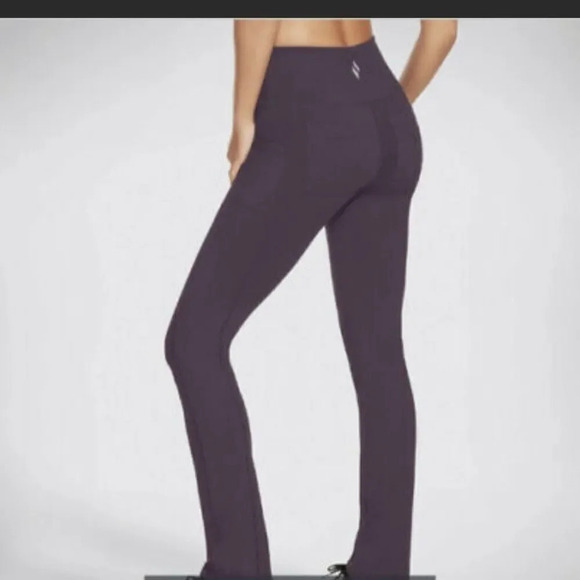 Skechers Ladies' GOWALK Dark Purple Pant Small Back Pockets ❤️ - Picture 2 of 14